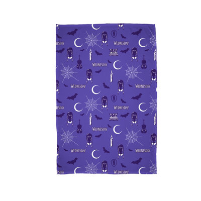 Wednesday Destined Fleece Throw Blanket from B&Q
