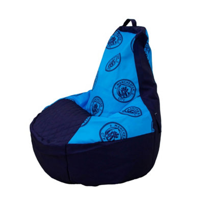 MAN CITY Manchester City Fc Highback Gaming Bean Chair