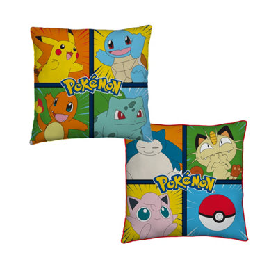 Pokemon Retro Square Filled Cushion from B&Q