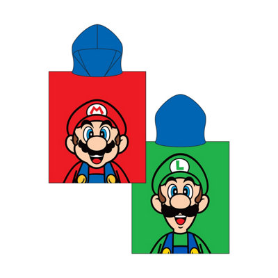 Nintendo Double 100% Cotton Poncho Towel