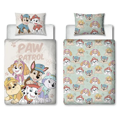 Paw Patrol  Kids Sketchy Panel Duvet Cover Set - colour - Junior - Image 6