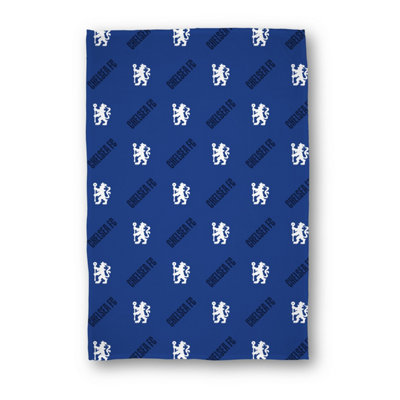 Chelsea Football Club Geometric Fleece White/Blue
