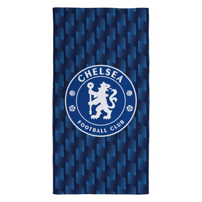 Chelsea Football Club Geometric Towel from B&Q