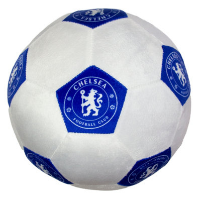 CHELSEA FOOTBALL CLUB Chelsea Fc Geometric Ball Shaped Filled Cushion from B&Q