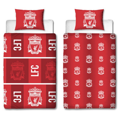 Liverpool Fc Crunch Single Duvet Cover from B&Q