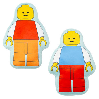 Lego Colourblock Shaped Cushion from B&Q