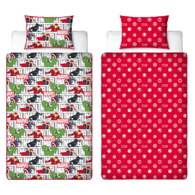 B&Q -  Heroes Single Duvet Cover Set