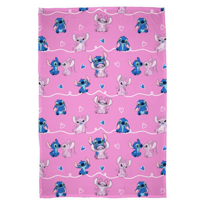 Lilo & Stitch Chill Fleece Blanket from B&Q