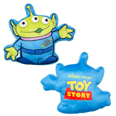 Disney Pixar Toy Story Explore Alien Shaped Cushion from B&Q