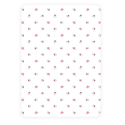 B&Q -  Double Fitted Sheet Kids Polycotton White Bedding Bed Sheet