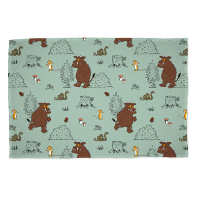 The Gruffalo Woodland Fleece Blanket from B&Q