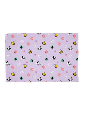 Minecraft Closeup Rotary Fleece Blanket - Image 6