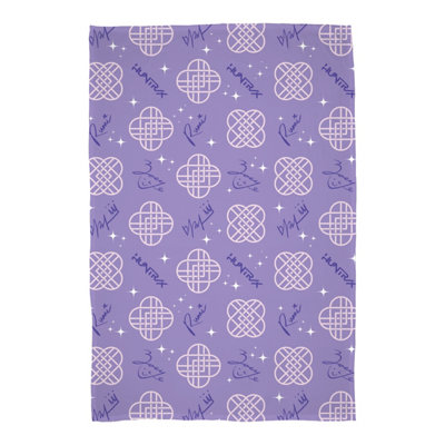  - Kpop Demon Hunters Golden Rotary Fleece Blanket