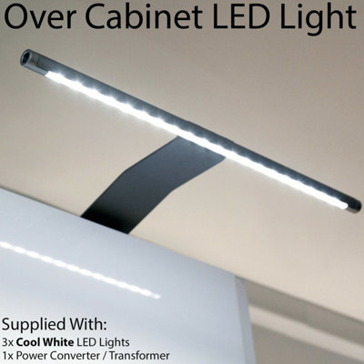  - 3-Pack Over Cabinet Led Light Kit With DriverBright Cool White Kitchen Lighting