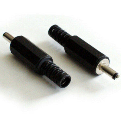 B&Q 3.5Mm X 1.3Mm Dc Male Power Connector 12V 5A Jack Solder Plug In Line Charger