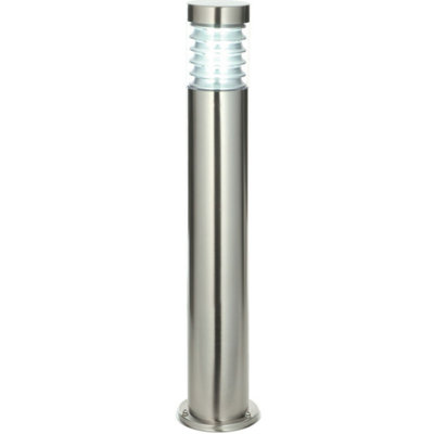 Outdoor Ip44 Bollard Light Marine Grade Steel Lamp Post Garden Driveway Pillar from B&Q
