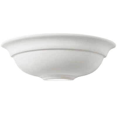 B&Q Dimmable Led Wall Unglazed Ceramic Classic Lounge Lamp Up Ing Fitting Light