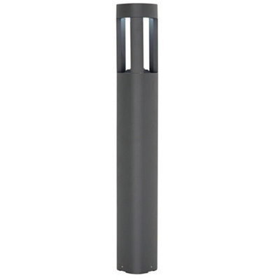 Outdoor Post Bollard Light Grey Triangle Ip54 Modern Garden Driveway Lamp Led from B&Q