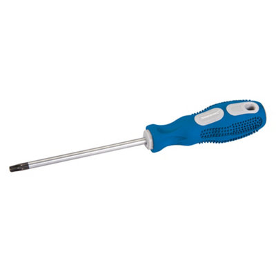 B&Q T30 X 115Mm Torx Screwdriver Soft Grip Handle & Hard Steel Trx Star Head Driver