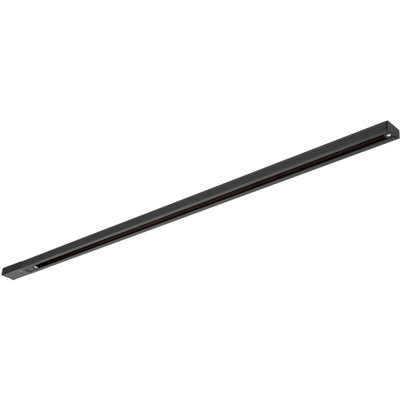2M Commercial Lighting Display TrackLive & Dead EndsBlackSingle Circuit from B&Q