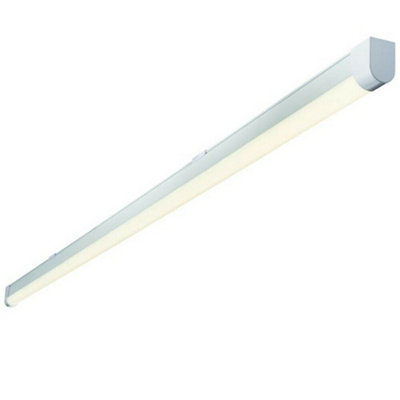 5Ft 22W Cool White Led Linear Ceiling Strip Light T5 Fluorescent Replacement from B&Q