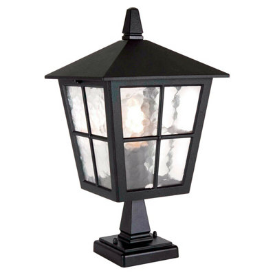 Outdoor Ip43 Black Led Chain Lantern With E27 Socket For 100W Bulb from B&Q