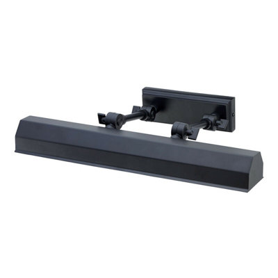 Black Led Picture Light With Adjustable Joints For Art DisplayE14 40W Bulbs from B&Q
