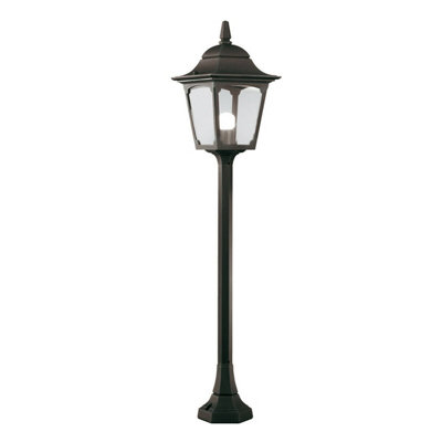  - Stylish Outdoor Ip44 Mini Lamp Post With E27 Led Bulb100W Black Pillar Lighting