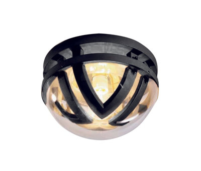 Stylish Outdoor Ip54 Graphite Led Wall Light With E27 Socket from B&Q
