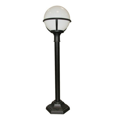  - Outdoor Ip44 Mini Lamp PostBlack Led E27 100W