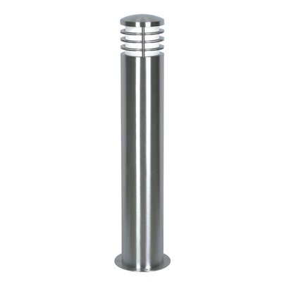 Stylish Outdoor Ip44 Stainless Steel Led Bollard Light For Garden And Pathway from B&Q