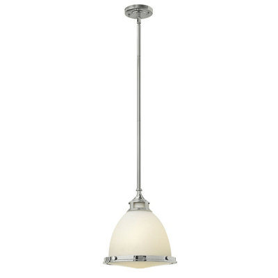 Stylish Chrome Led Pendant Light Fitting For Modern Interiors from B&Q