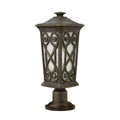 Outdoor Ip44 1-Bulb Autumn Led Pedestal Light For Gardens And Patios from B&Q