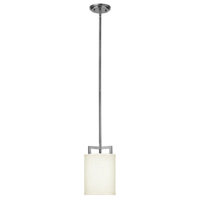 Antique Nickel 1 Bulb Ceiling Pendant Light Fixture With E27 Socket from B&Q