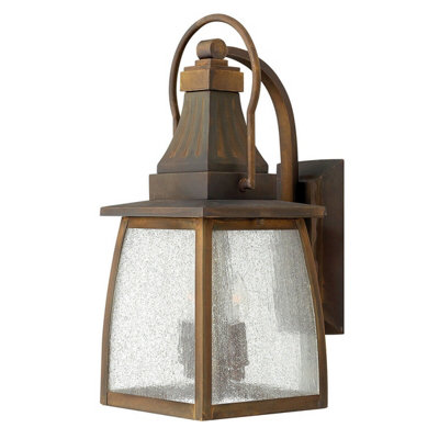 Stylish Outdoor Ip44 Twin Wall Light SconceSienna Led E14 60W Bulb from B&Q