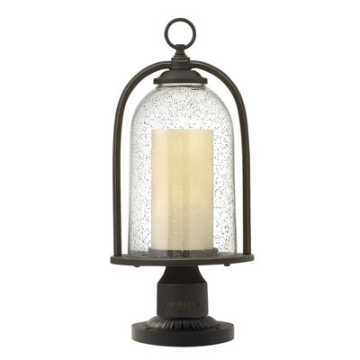 Outdoor Ip44 1 Bulb Bronze Led Pedestal Lamp For Gardens And Patios from B&Q