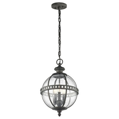Stylish Outdoor Ip44 3-Bulb Chain Lantern With Led E14 Technology from B&Q
