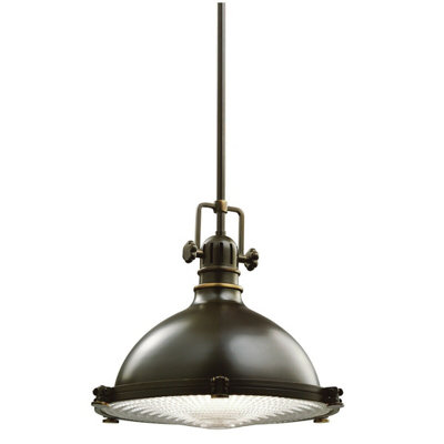 Stylish Olde Bronze Ceiling Pendant Light Fitting With E27 Led Bulb Compatibility from B&Q