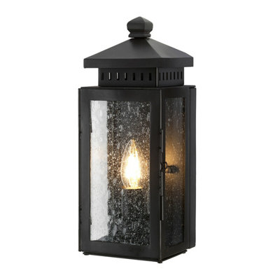 Stylish Ip43 Old Bronze Led Wall Light Sconce For Outdoor Use from B&Q
