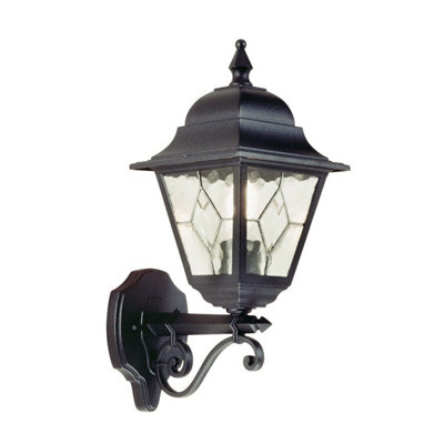 Stylish Ip43 Outdoor Wall Light Sconce With Led E27 Bulb from B&Q