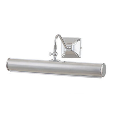 Elegant 2 Bulb Picture Light In Polished Chrome With Led E14 40W from B&Q