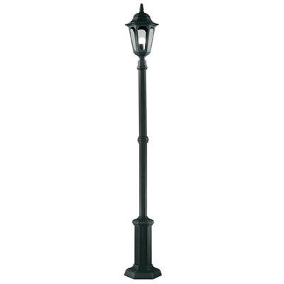  - Stylish Outdoor Ip44 Black Led Lamp Post With E27 Socket For Garden Lighting