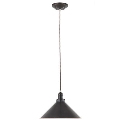 Stylish Old Bronze 1 Bulb Ceiling Pendant Light Fitting For Led E27 Bulbs from B&Q