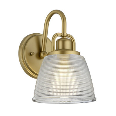  - Stylish Natural Brass Wall Light Sconce With G9 Led Bulb3.5W