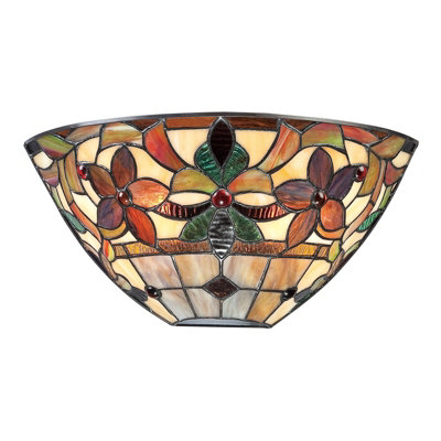 Vintage Bronze Twin Wall Light Sconce With Led E14 Bulbs from B&Q