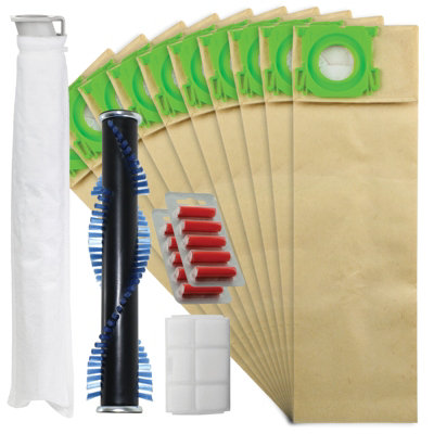 Spares2Go Complete Service KitBrushroll BarFilters & 10 Bags For Sebo X1 X1.1 X4 X5 Extra Vacuum Cleaners (With 10 Air Freshen from B&Q