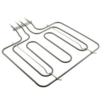 Spares2Go Dual Grill Heater Element Compatible With Belling Oven Cooker (2800W)