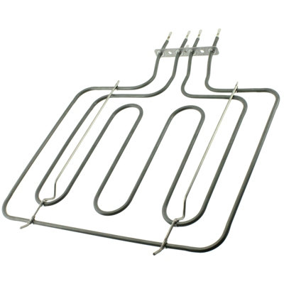 Spares2Go Dual Grill Heater Element Compatible With Diplomat Oven Cooker (2800W)