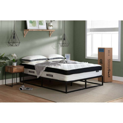 B&Q -  Cloud Single Mattress White