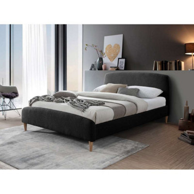 Birlea Otley Double Bed Charcoal Light